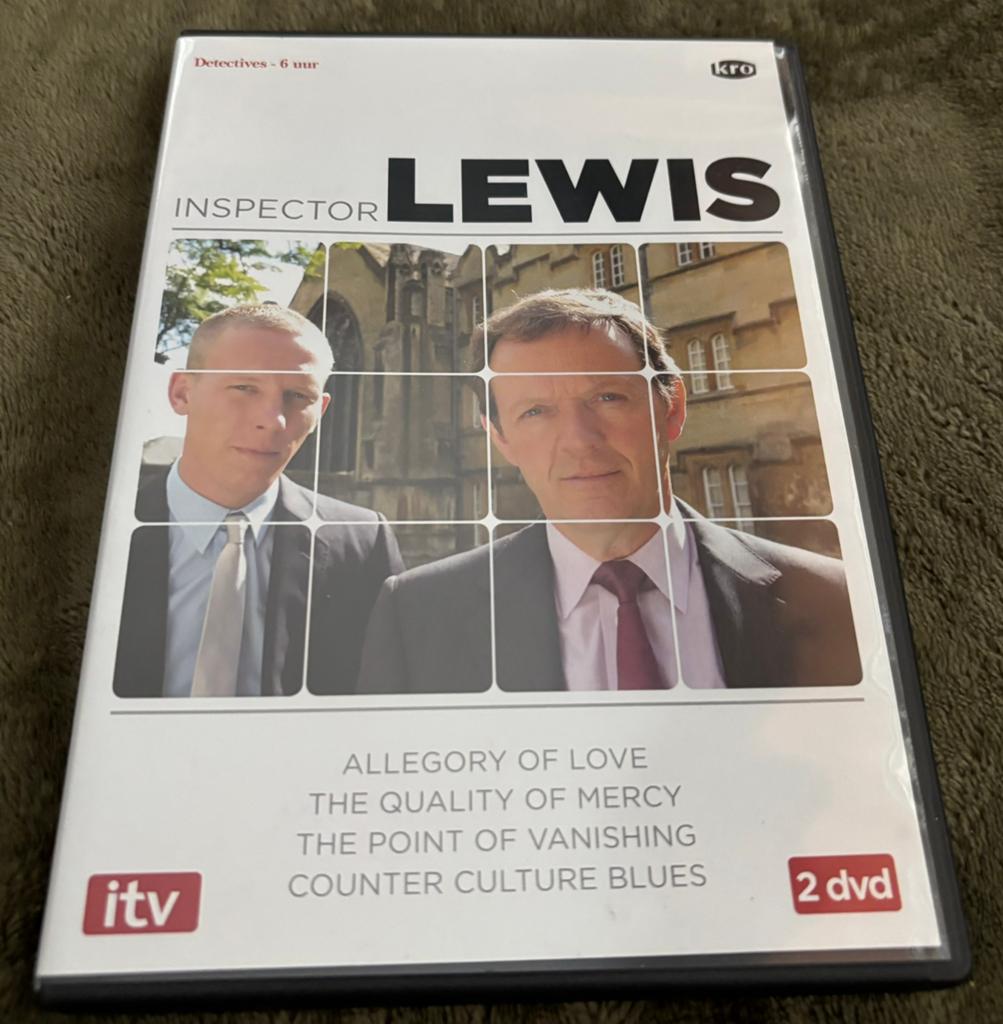 Inspector Lewis Serie op DVD. Compleet en netjes, Ophalen of Verzenden, Zo goed als nieuw