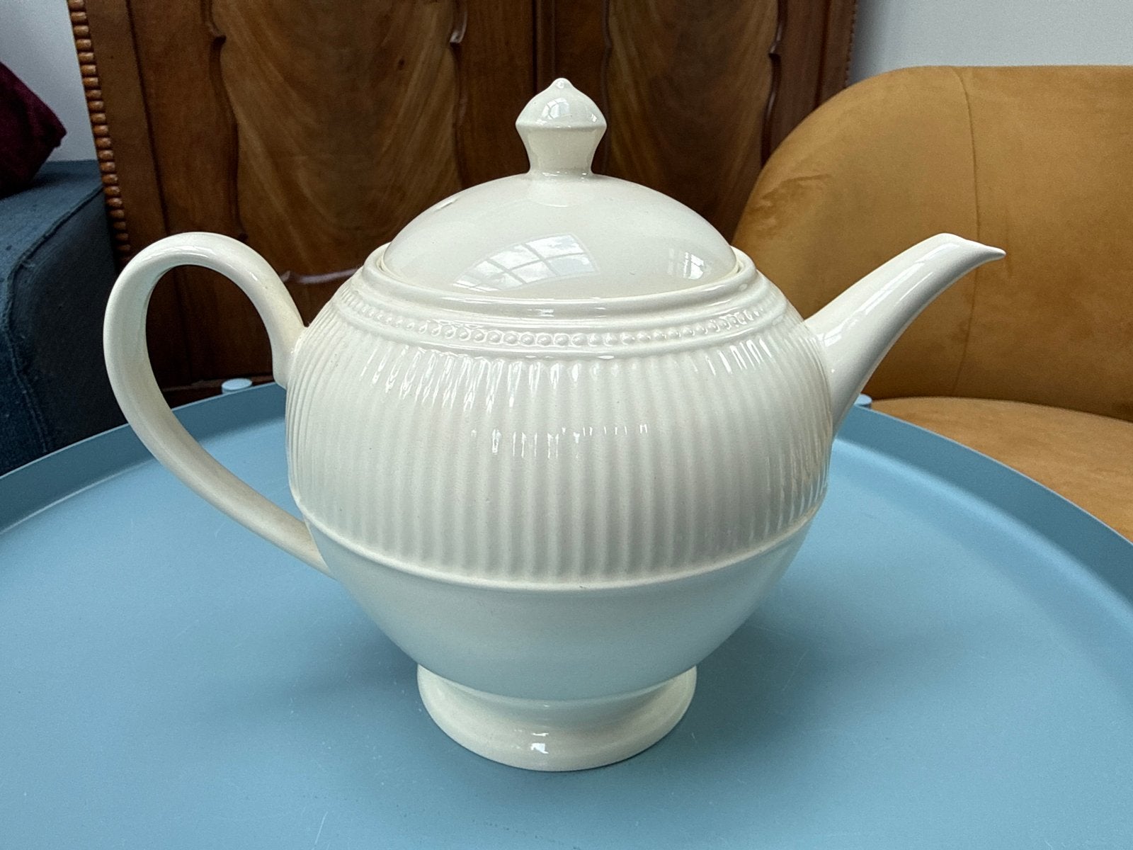 Wedgwood Windsor Theepot - Made in England, Huis en Inrichting, Klassiek, Ophalen of Verzenden, Zo goed als nieuw, Theepot