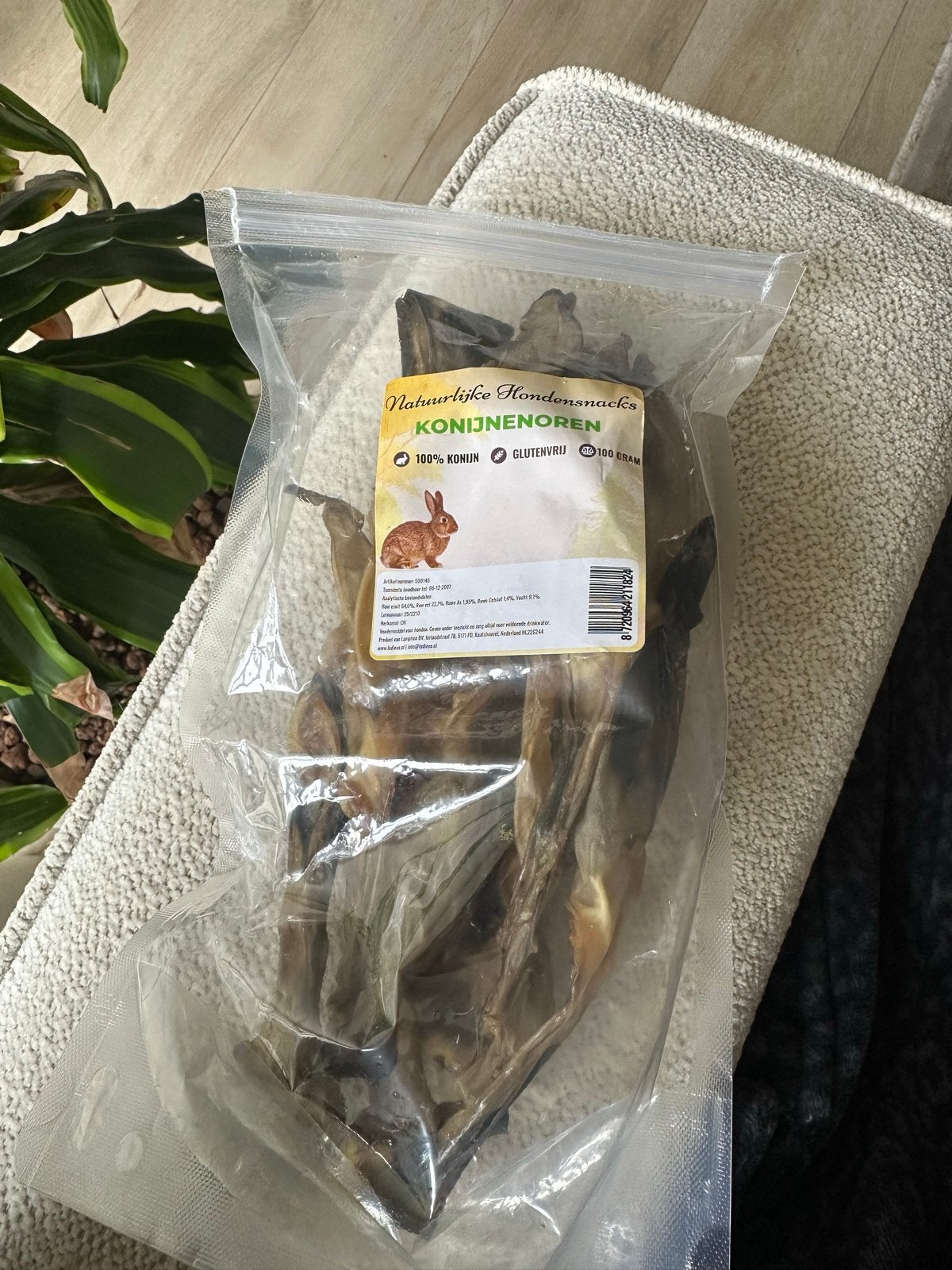 Katten/honden snack, konijnenoren, Ophalen, Hond