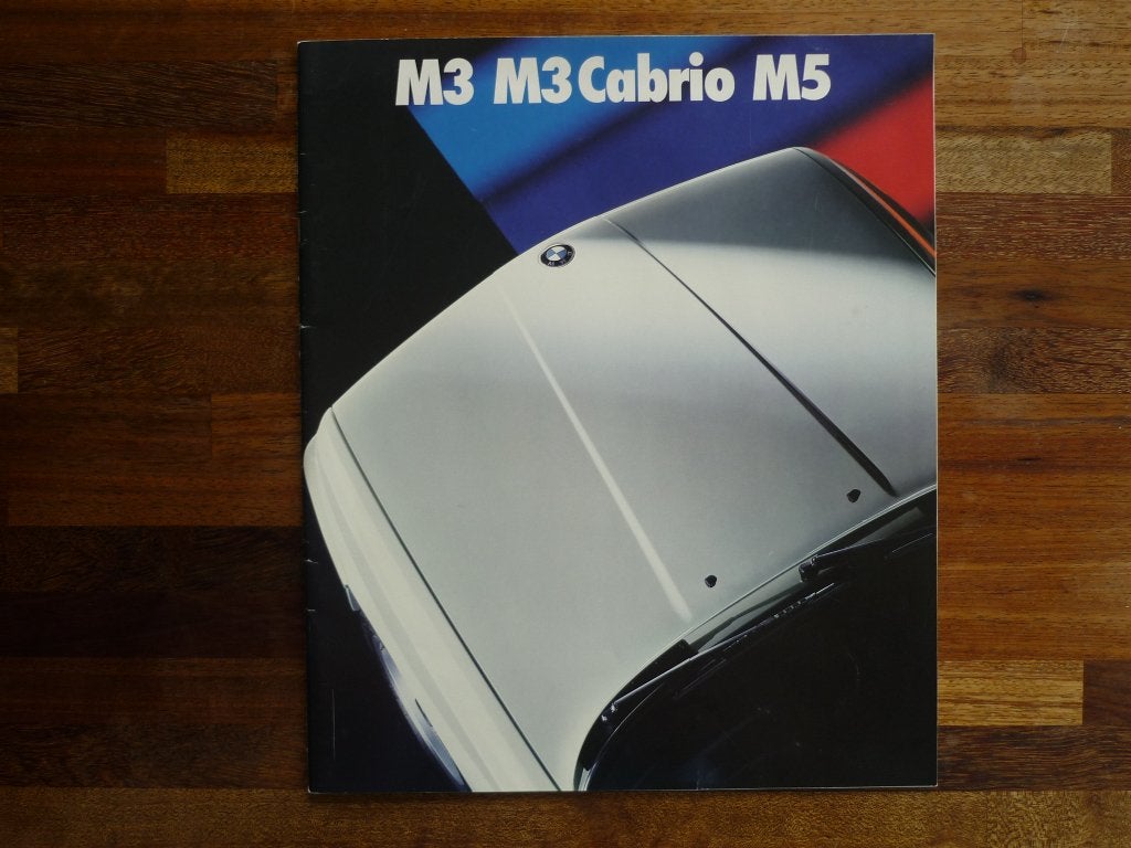 BMW M3-M3 Cabrio-M5 (1990, Duits), Ophalen of Verzenden, Nieuw, BMW