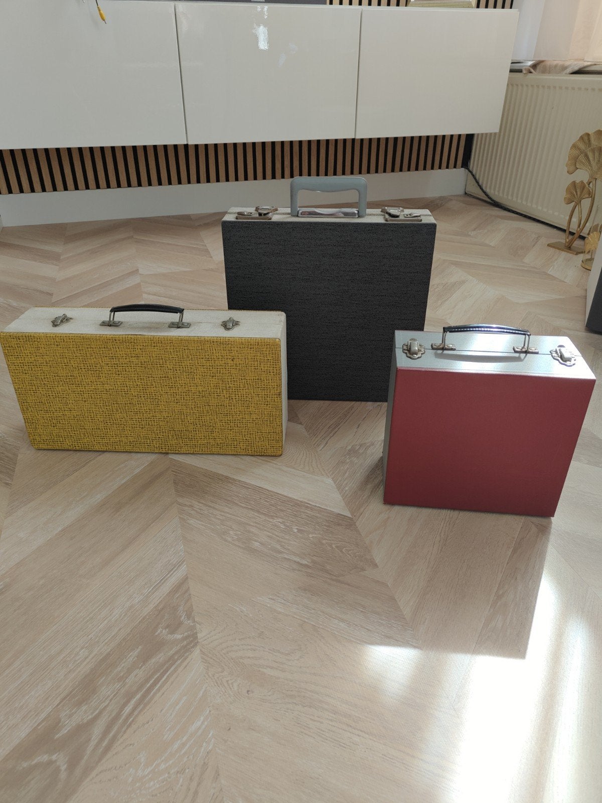 Platenkoffers, Verzamelen, Retro, Ophalen, Huis en Inrichting