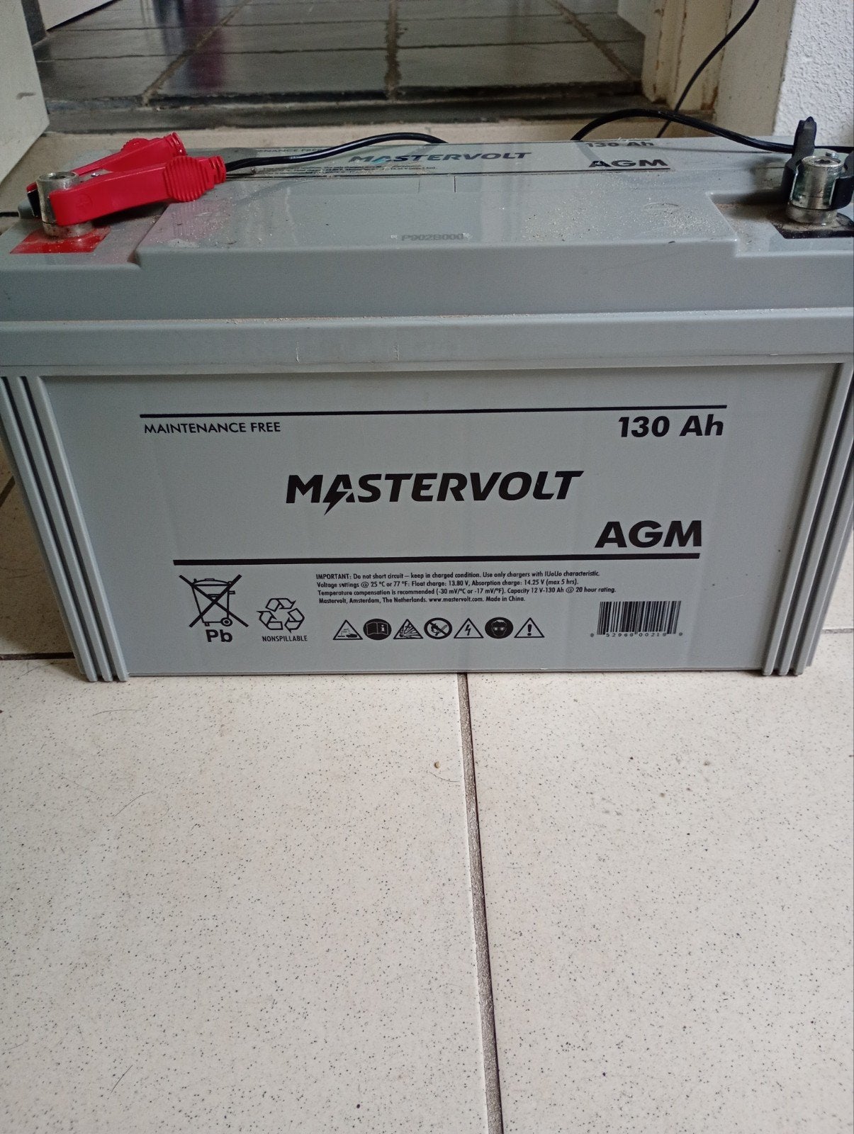 Master volt 130ah, Ophalen of Verzenden, Gebruikt