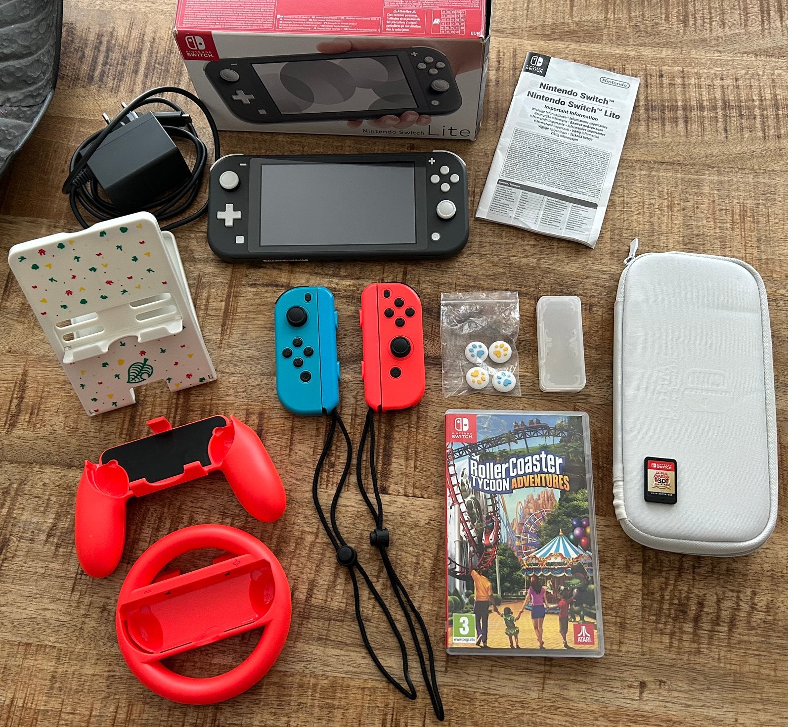 Nintendo switch lite pakket, Ophalen, Zo goed als nieuw, Switch Original