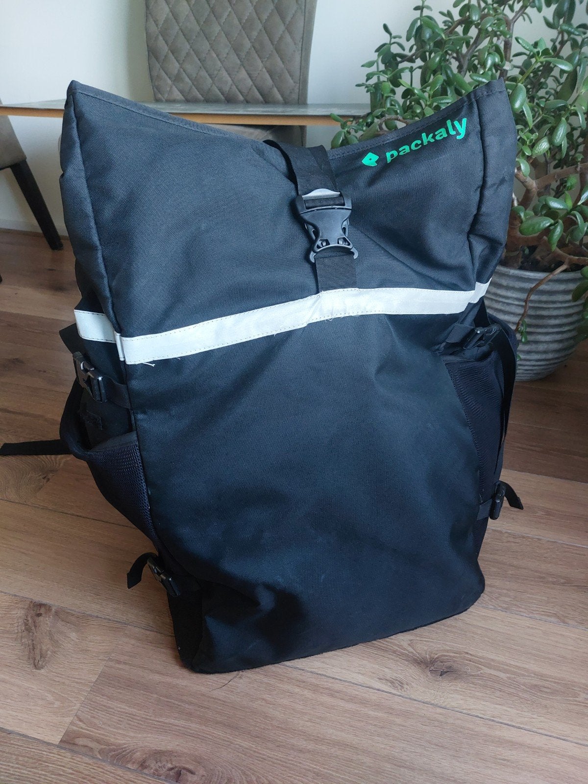 Grote rugtas rugzak voor maaltijdbezorging / pakketbezorging, Ophalen, Gebruikt, 30 cm of meer