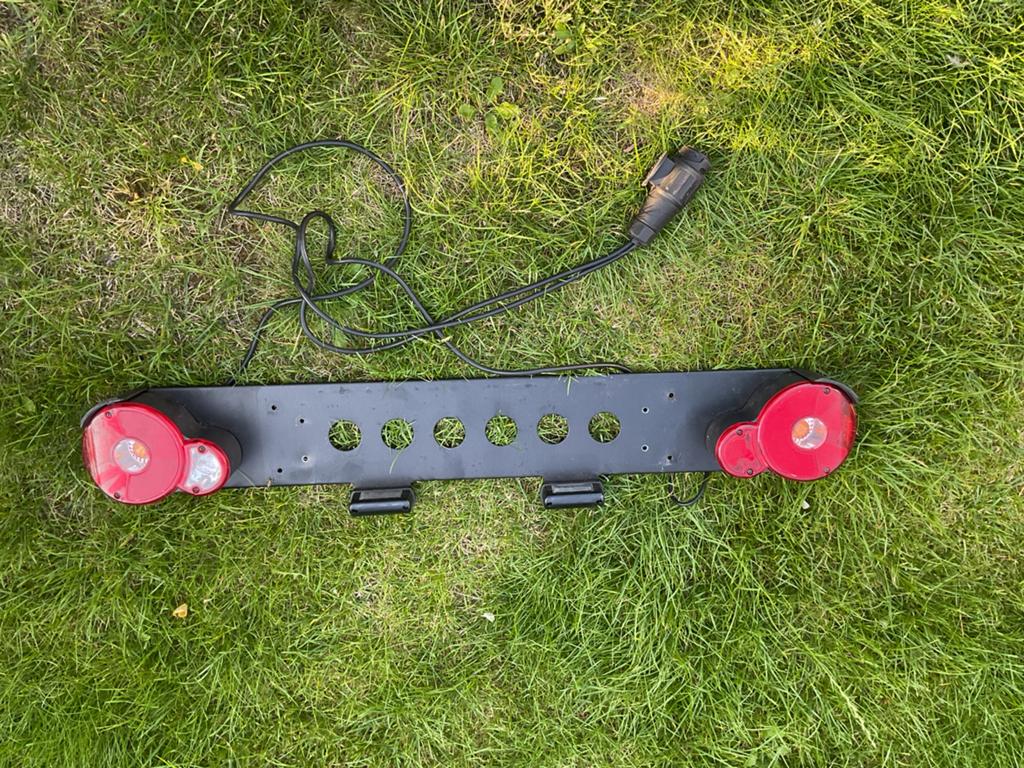 Lichtbalk fietsendrager - verlichtingset aanhanger trailer, Ophalen of Verzenden, Zo goed als nieuw, Fietsendrager-accessoire