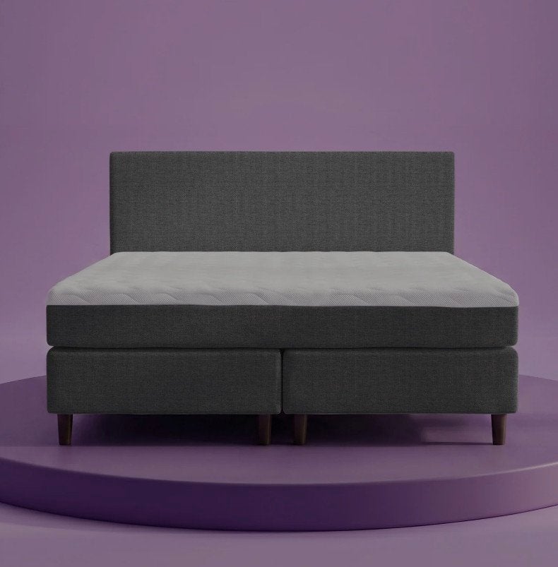 Boxspring 180x200 cm - MOET WEG!!  Gebruikt, zonder topper, Ophalen, Gebruikt, Tweepersoons, 180 cm