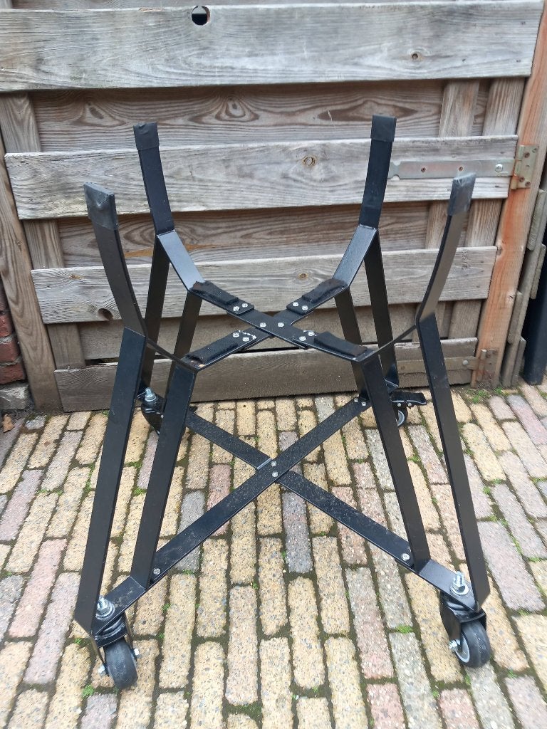 Verrijdbaar onderstel voor kamado bbq of egg, Ophalen of Verzenden, Zo goed als nieuw, Onbekend