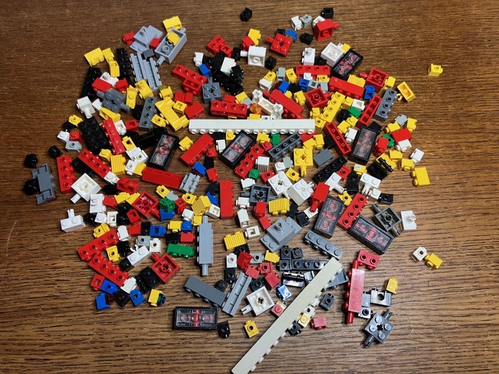Lot LEGO 200 Bricks aangepast modified diverse kleuren, Ophalen of Verzenden, Gebruikt, Losse stenen, Lego