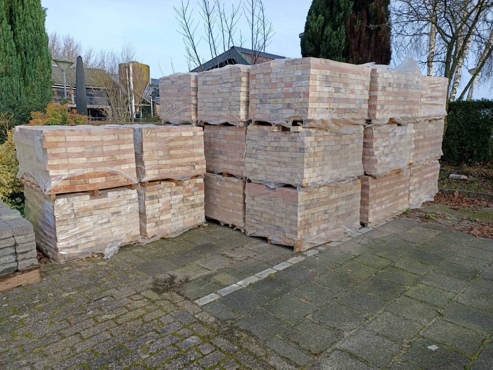 13pallets Eldorado metselsteen formaat drieklezoor/ vuilwerk, Ophalen, Nieuw, Bakstenen