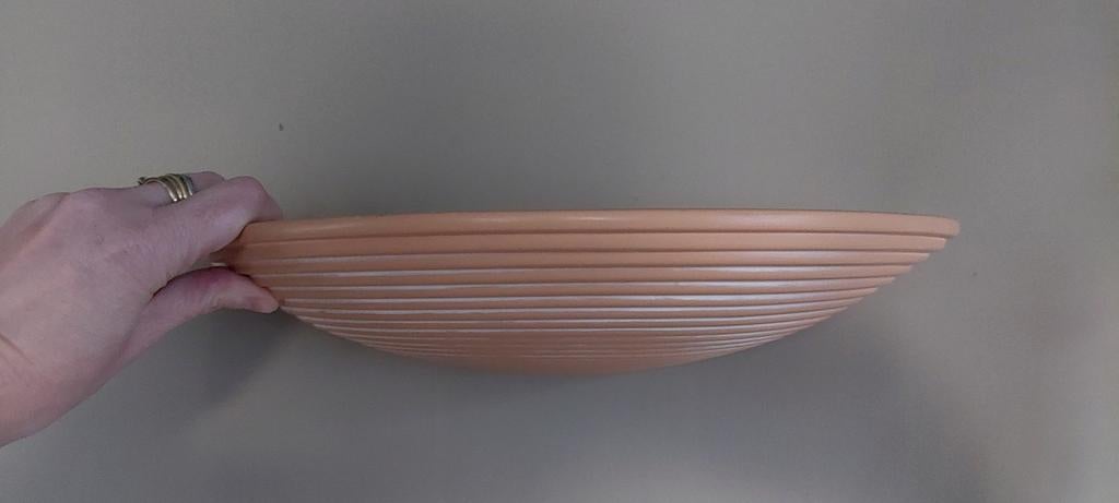3  franse vintage terracotta wandlampen lampes d'albret, Ophalen of Verzenden, Zo goed als nieuw