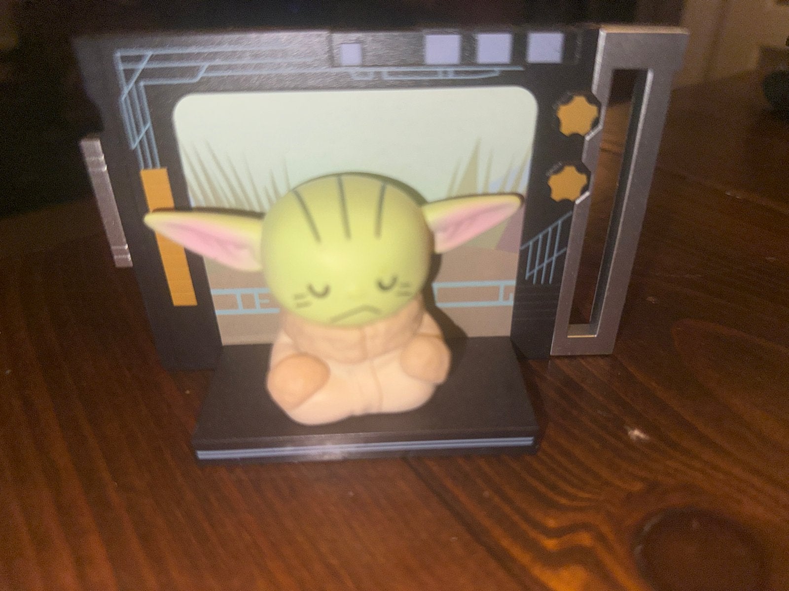 MINISO Grogu (Baby Yoda) beeldje - The Mandalorian, Ophalen of Verzenden, Zo goed als nieuw