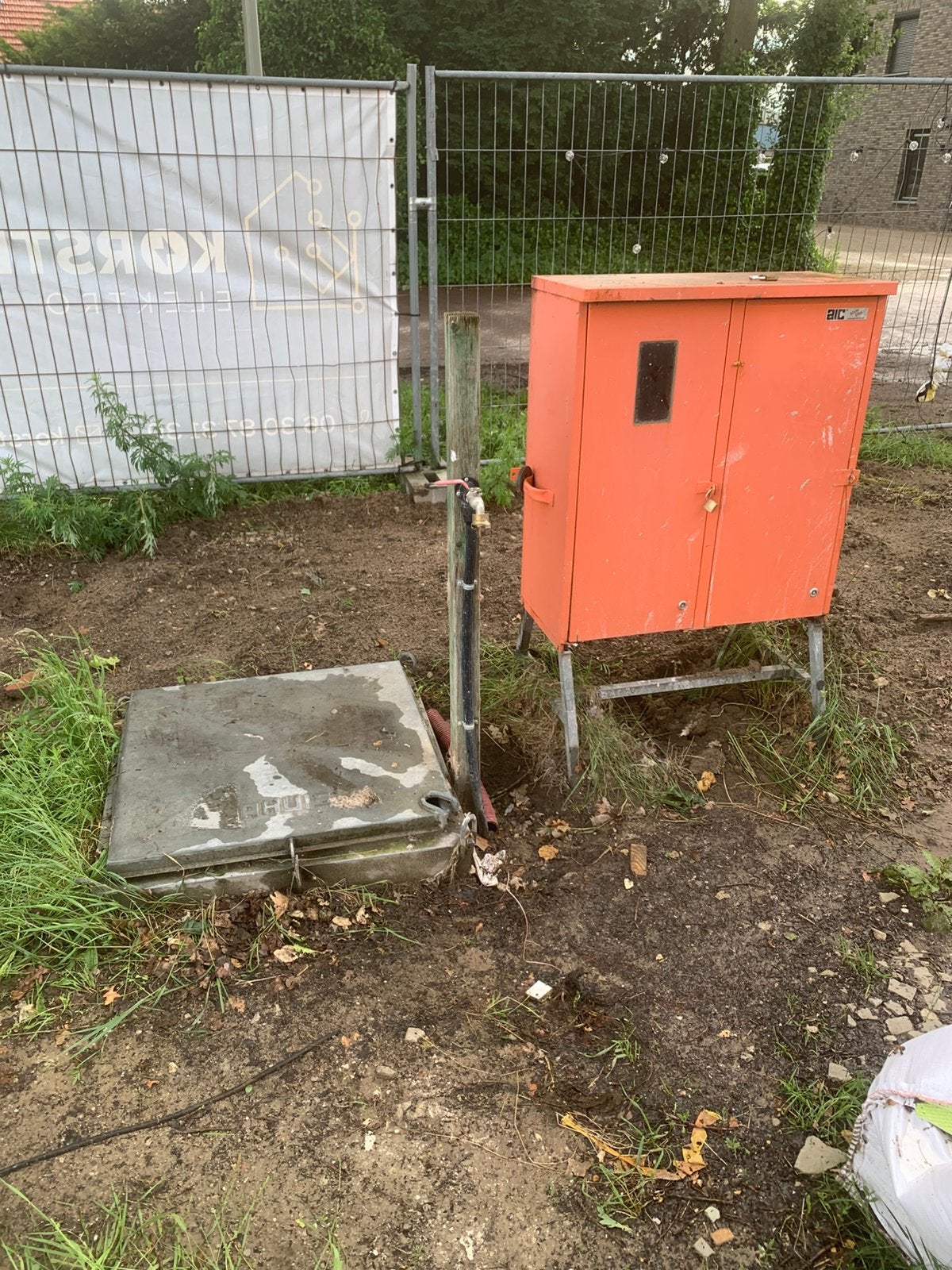 Bouwstroomkast en waterput, Ophalen of Verzenden, Zo goed als nieuw, Kabel of Snoer