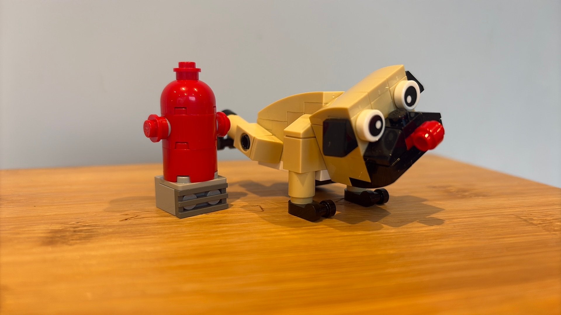 Lego Creator Schattige Mopshond 30542 compleet zgan, Lego, Ophalen of Verzenden, Nieuw, Compleet