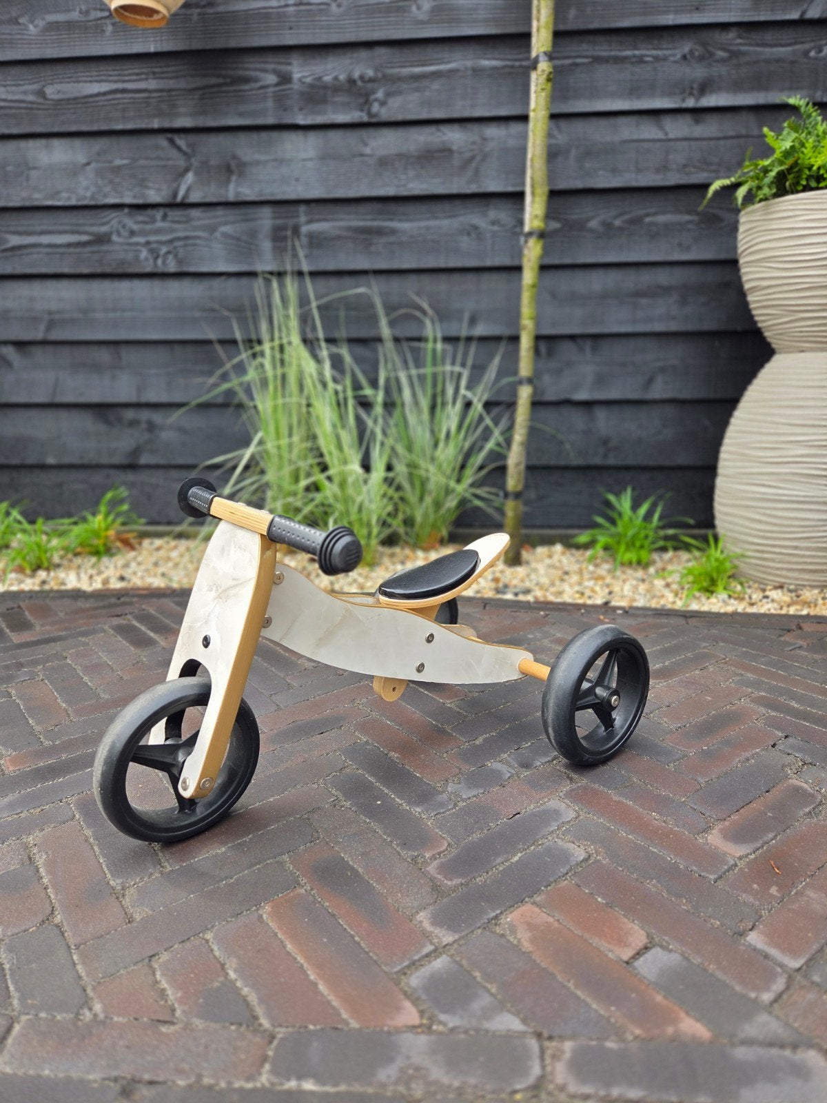Houten loopfiets driewieler voor kinderen, Ophalen, Gebruikt, Loopfiets