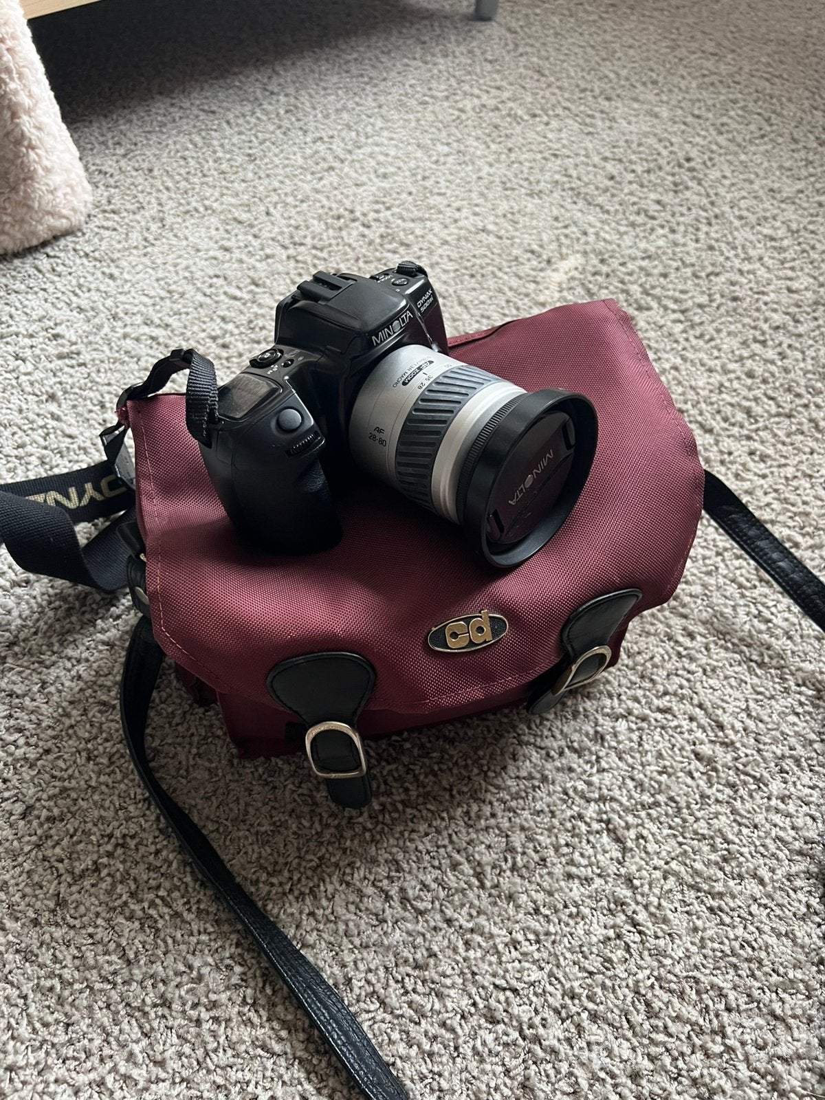 Minolta spiegelreflex camera, Ophalen of Verzenden, Zo goed als nieuw, Spiegelreflex, Minolta