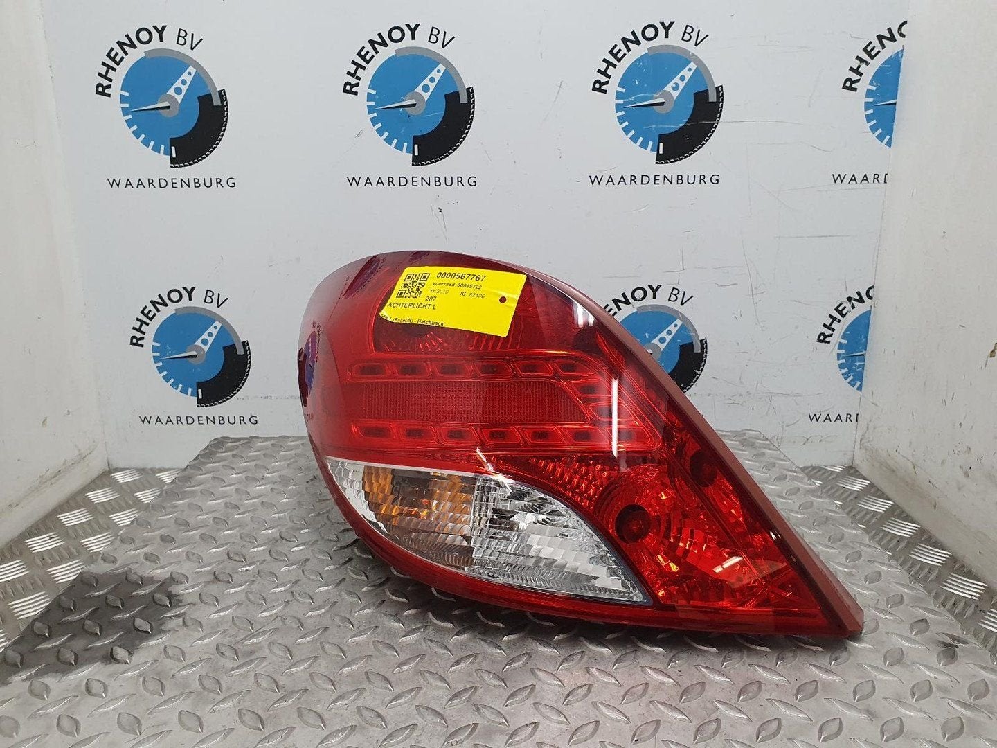PEUGEOT 207 1.6 VTi Première  ACHTERLICHT L 2010, Gebruikt, -, -, Ophalen of Verzenden