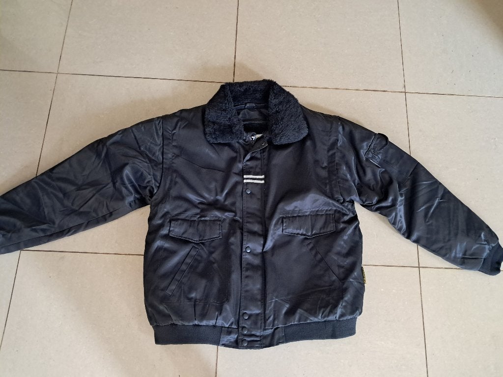 Nieuwe Starling workwear pilotenjas Maat 56 departijwinkel, Ophalen, Nieuw, Maat 46/48 (XL) of groter, Zwart