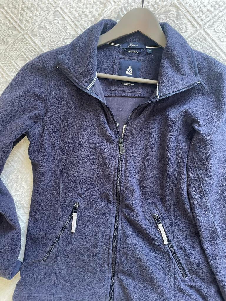 Gaastra fleece vest donkerblauw maat S, Ophalen, Zo goed als nieuw, Maat 36 (S), Blauw