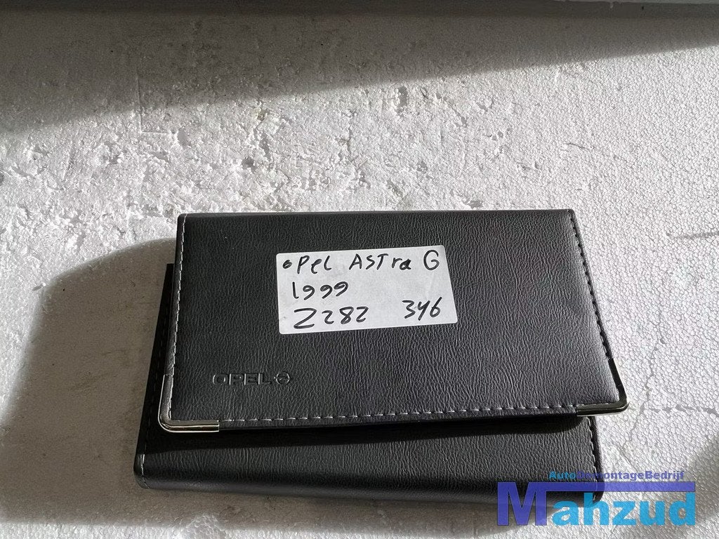 OPEL ASTRA G Onderhoudsboek serviceboekje 1998-2004, Auto-onderdelen, Info@fabrikant.eu, Fabrikantstraat 1
1000 AA  Amsterdam, NL