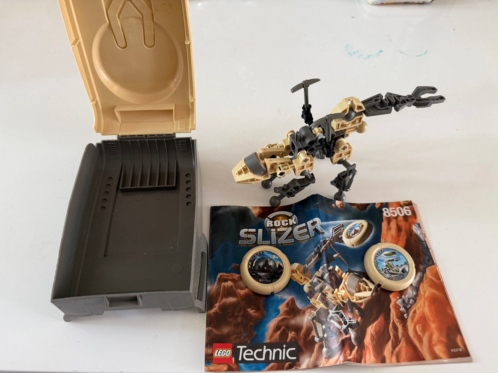 Lego Technic Rock Slizer #8506 - 1999 compleet, Ophalen of Verzenden, Zo goed als nieuw