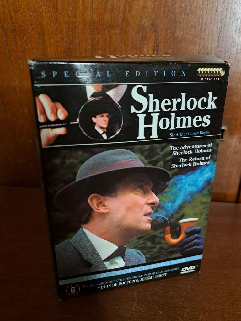 Sherlock Holmes dvd detective, Cd's en Dvd's, Dvd's | Tv en Series, Vanaf 12 jaar, Ophalen of Verzenden, Zo goed als nieuw