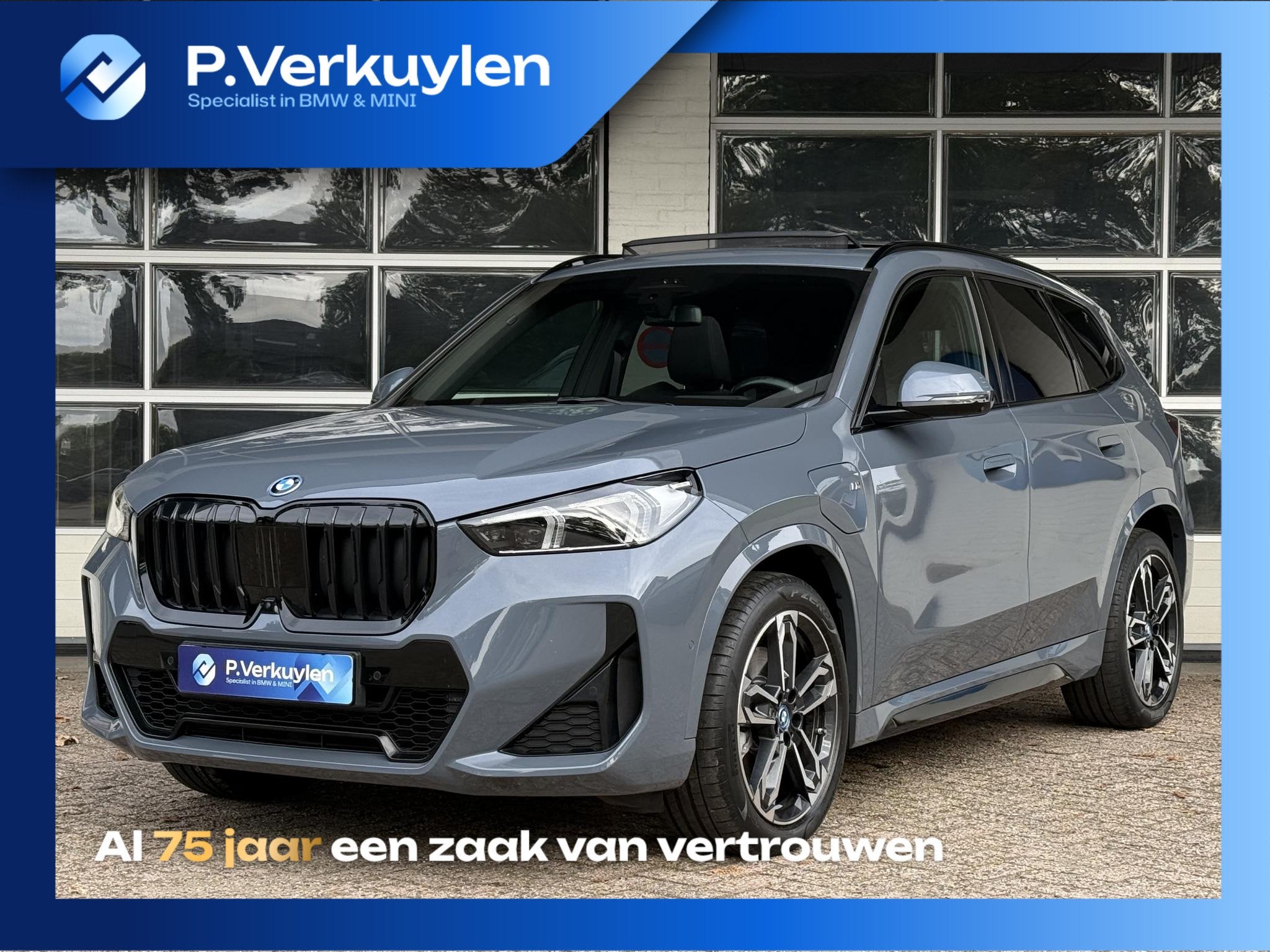 BMW X1 xDrive30e M SPORT | PANORAMA | HARMAN KARDON | ELEKTR, Auto's, 16 kWh, Plug-in hybride, Bedrijf, Hybride Elektrisch/Benzine