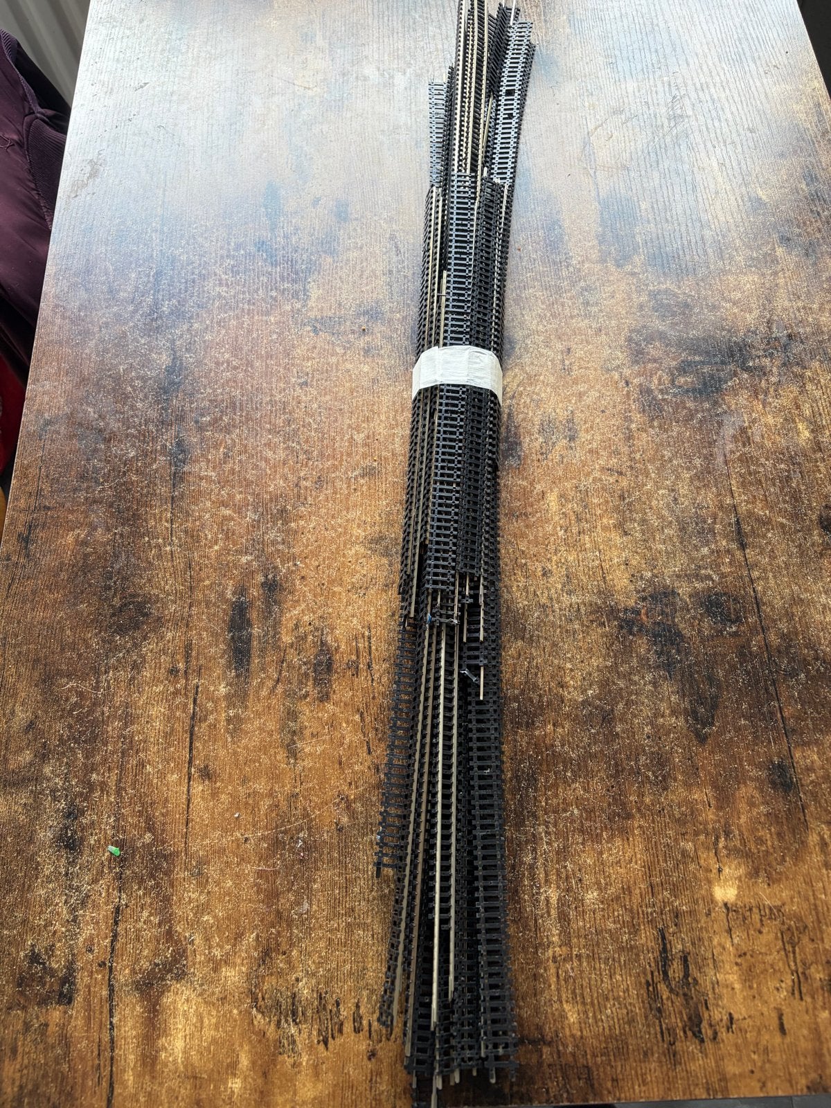 Minitrix N-spoor rails: rechte stukken en flexrails, Ophalen of Verzenden, Gebruikt, Rails, Trix