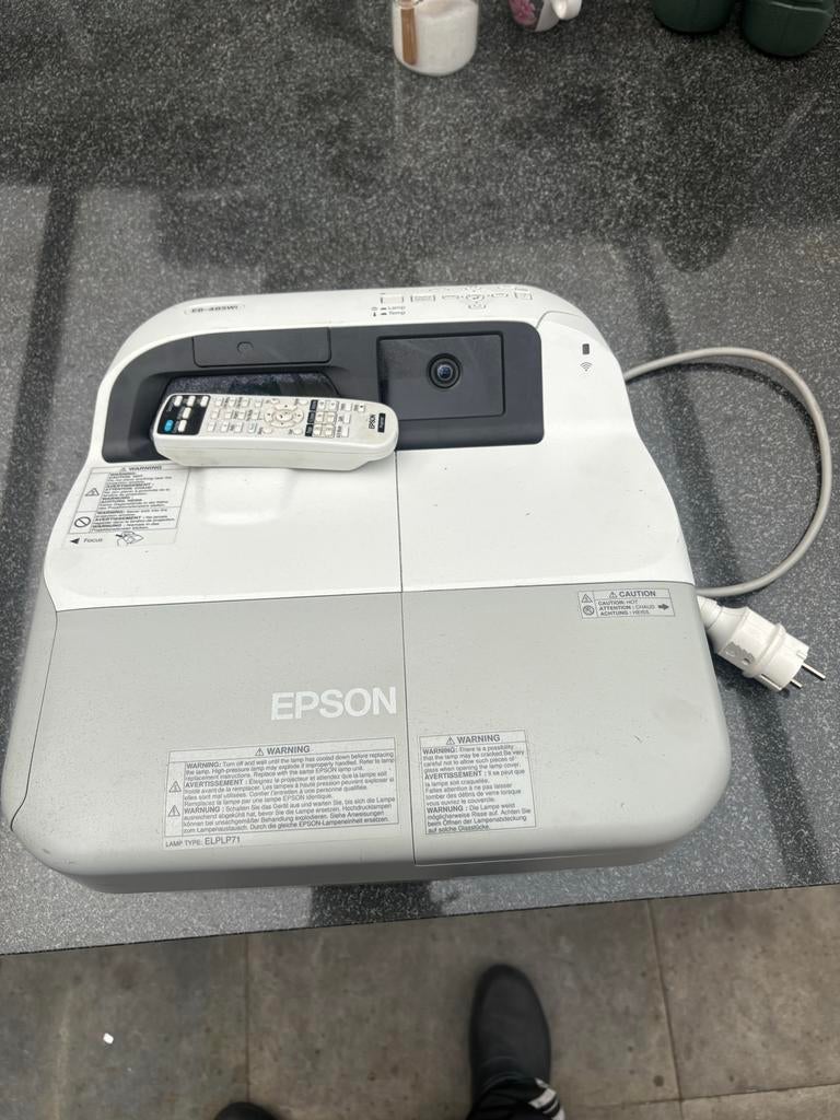 Beamer epson eb - 485 wi epson, Ophalen of Verzenden, Gebruikt, Overige resoluties, Epson