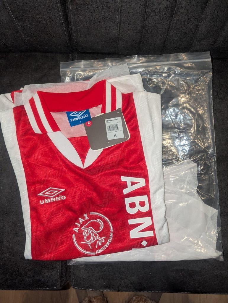 Nieuw Ajax retro shirt 1994/1995 maat S, Maat L, Ophalen of Verzenden, Nieuw, Shirt