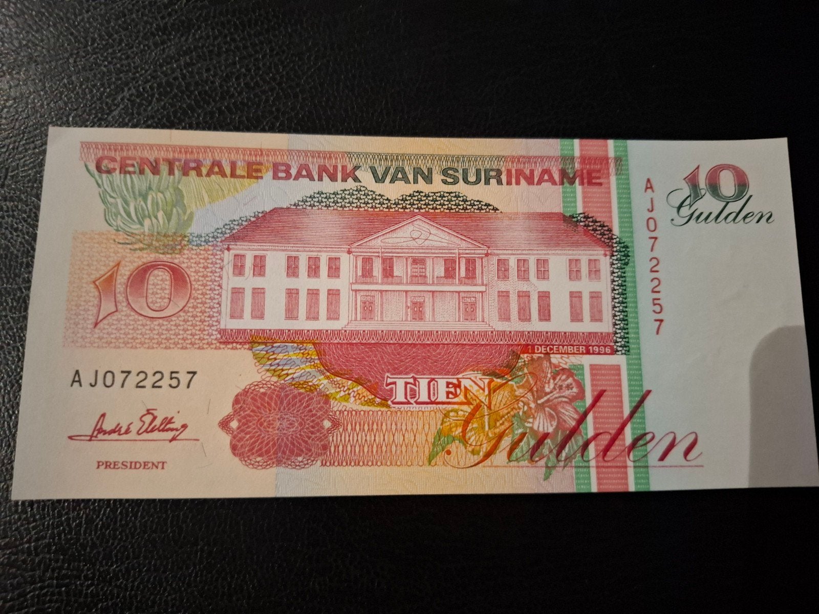 ### Suriname 10 gulden 1996 ###, Postzegels en Munten, Bankbiljetten | Amerika, Verzenden, Midden-Amerika