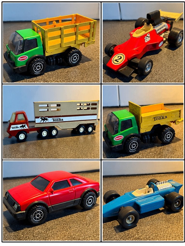 Verzameling van 14 Tonka auto's, Verzamelen, Ophalen of Verzenden, Gebruikt