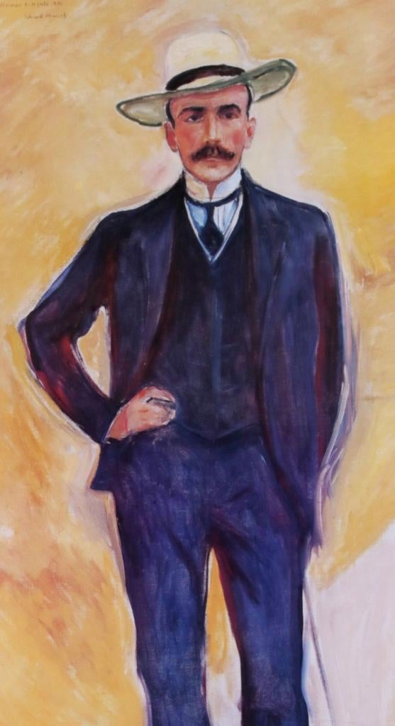 "Edvard Munch"
Harry Graf Kessler" (1906) "Berlín, Antiek en Kunst, Ophalen of Verzenden