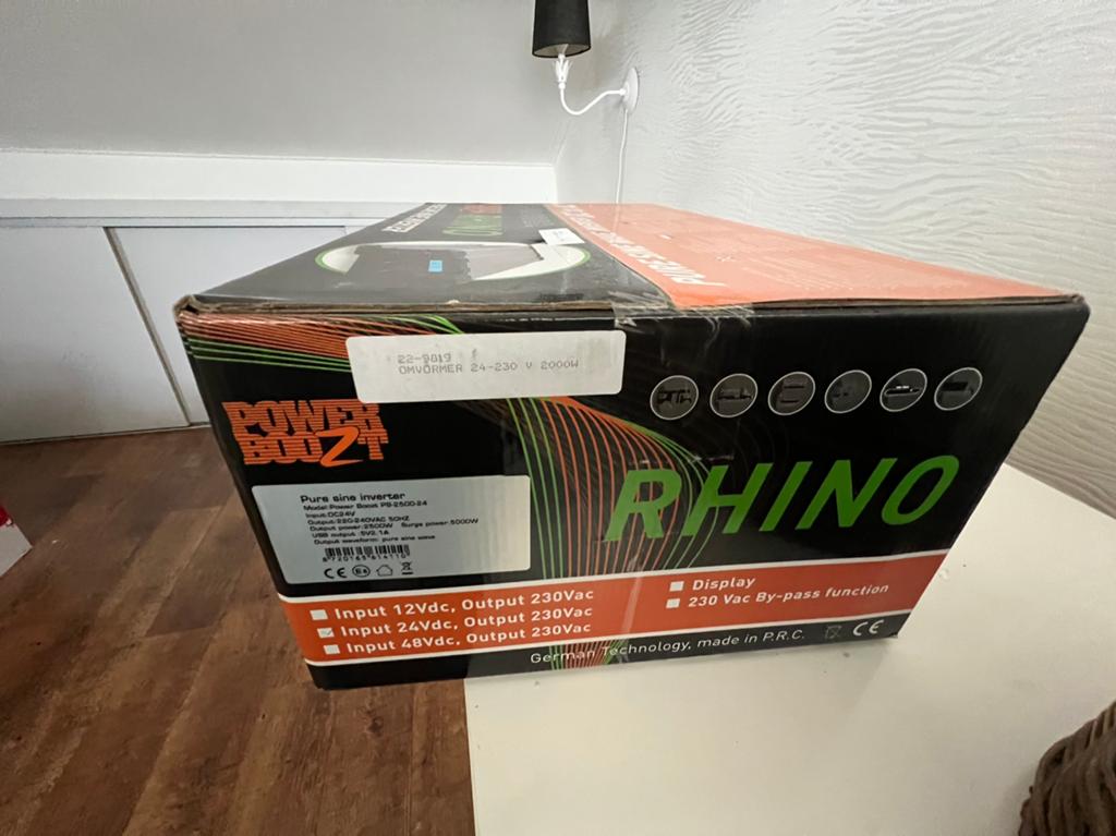 Nieuwe omvormer 2000 watt, Ophalen of Verzenden, Nieuw, Overige merken