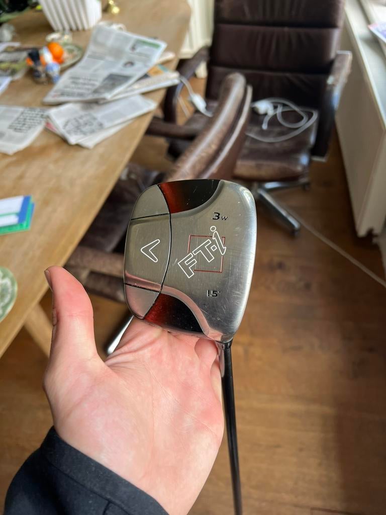Callaway FT-i Fairway Wood 3 (15) | Square Fusion | Flex R, Sport en Fitness, Golf, Zo goed als nieuw, Club, Callaway, Ophalen of Verzenden