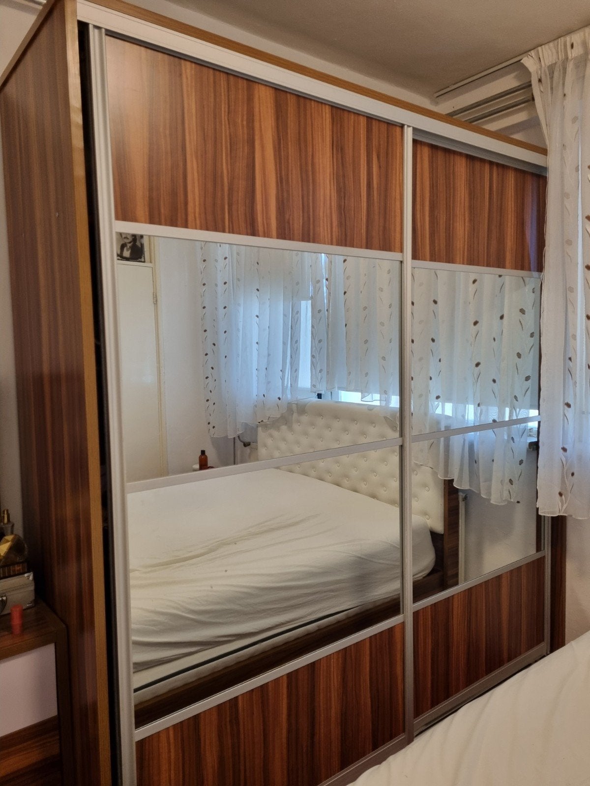 Volledige tweepersoons slaapkamers set, Ophalen, Tweepersoons, Hout, 160 cm