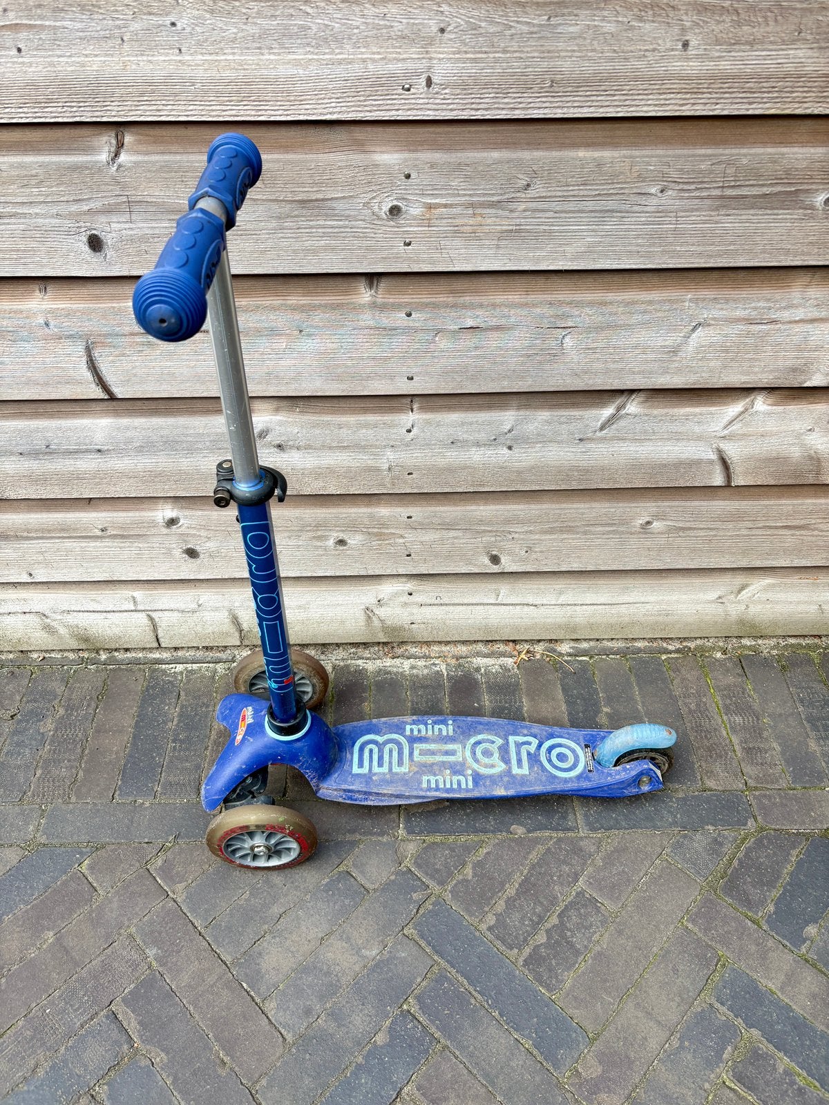 Mini Micro step (blauw), Fietsen en Brommers, Ophalen, Gebruikt, Gewone step