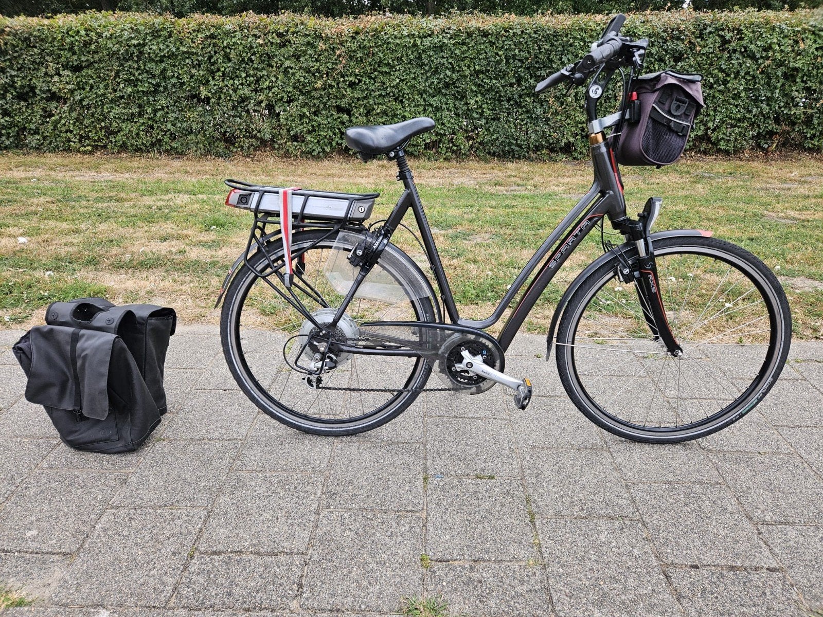 Elektrische fiets sparta, Sparta, Versnellingen, Zo goed als nieuw, 56 cm of meer