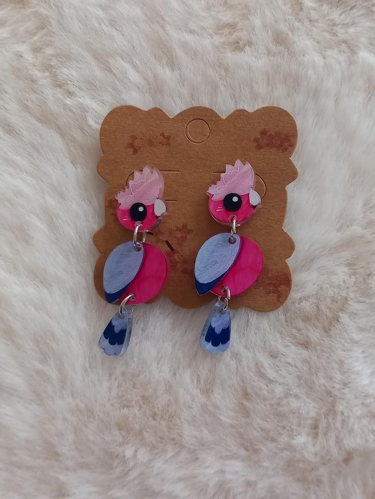 Vogel oorbellen, Overige materialen, Hangers, Nieuw, Ophalen of Verzenden