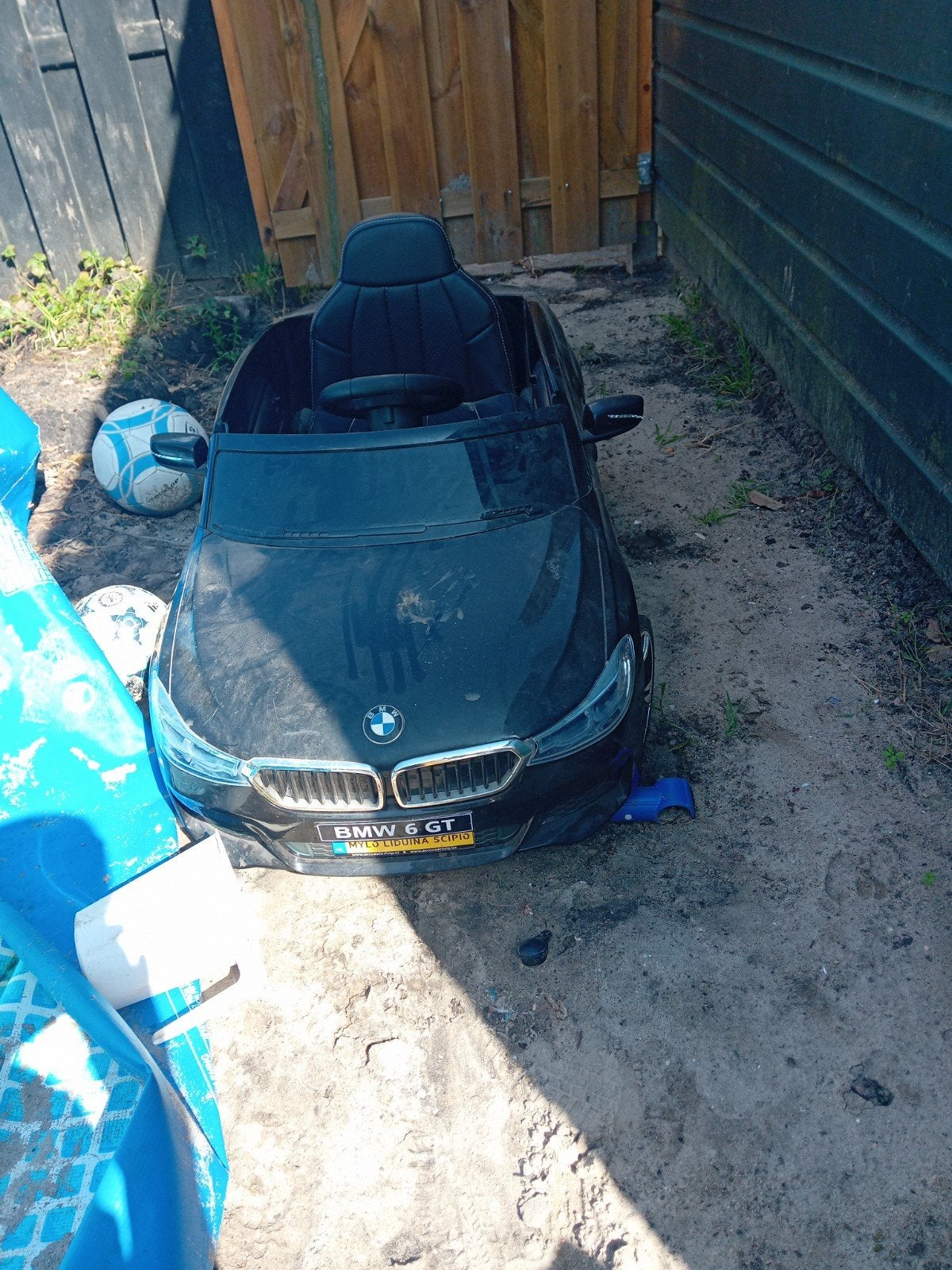 BMW accu auto - Kinder elektrische auto, Ophalen, Gebruikt