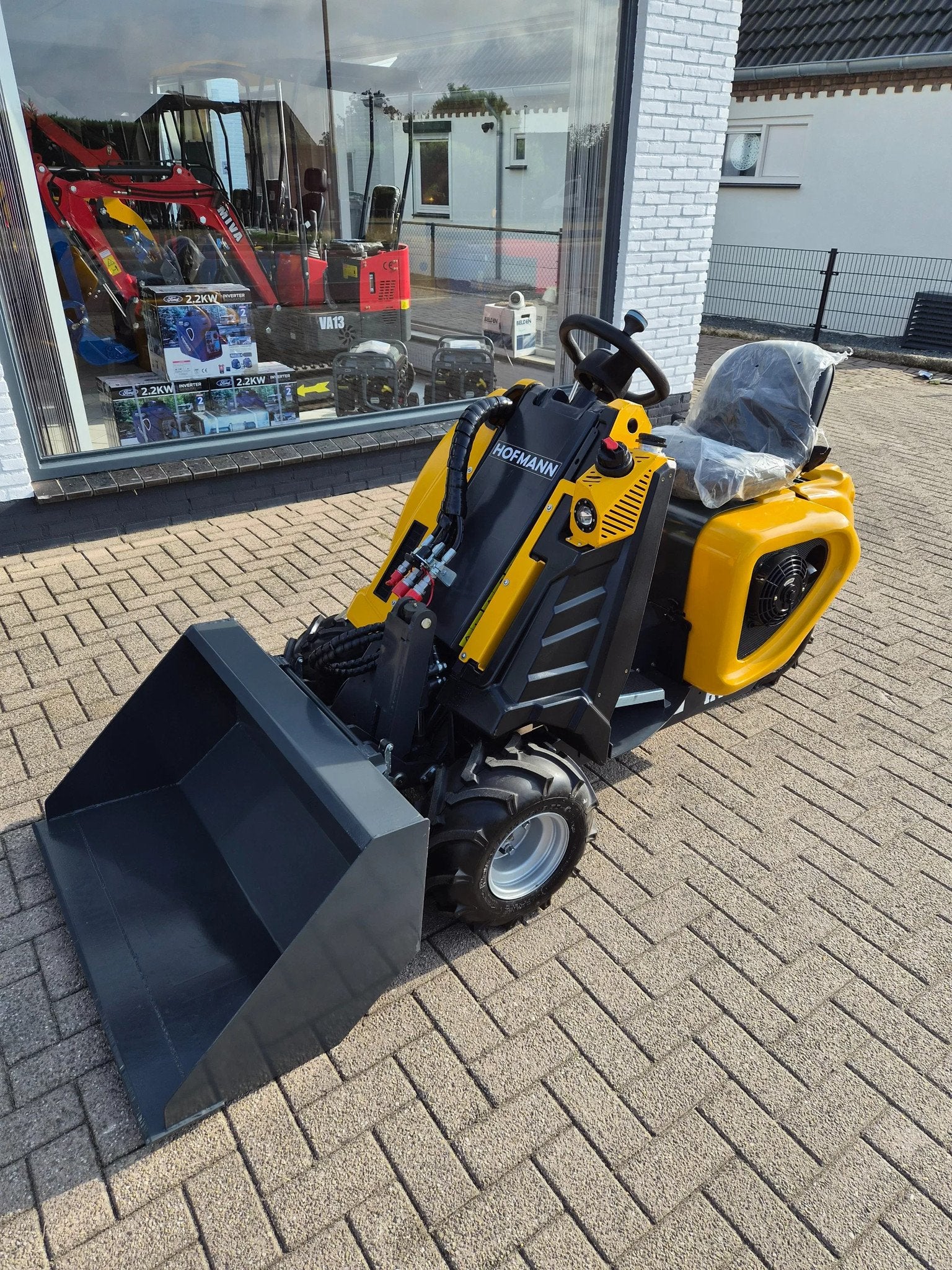Heracles Hofman H130 mini loader Degelijke kwaliteit shovel, Wiellader of Shovel