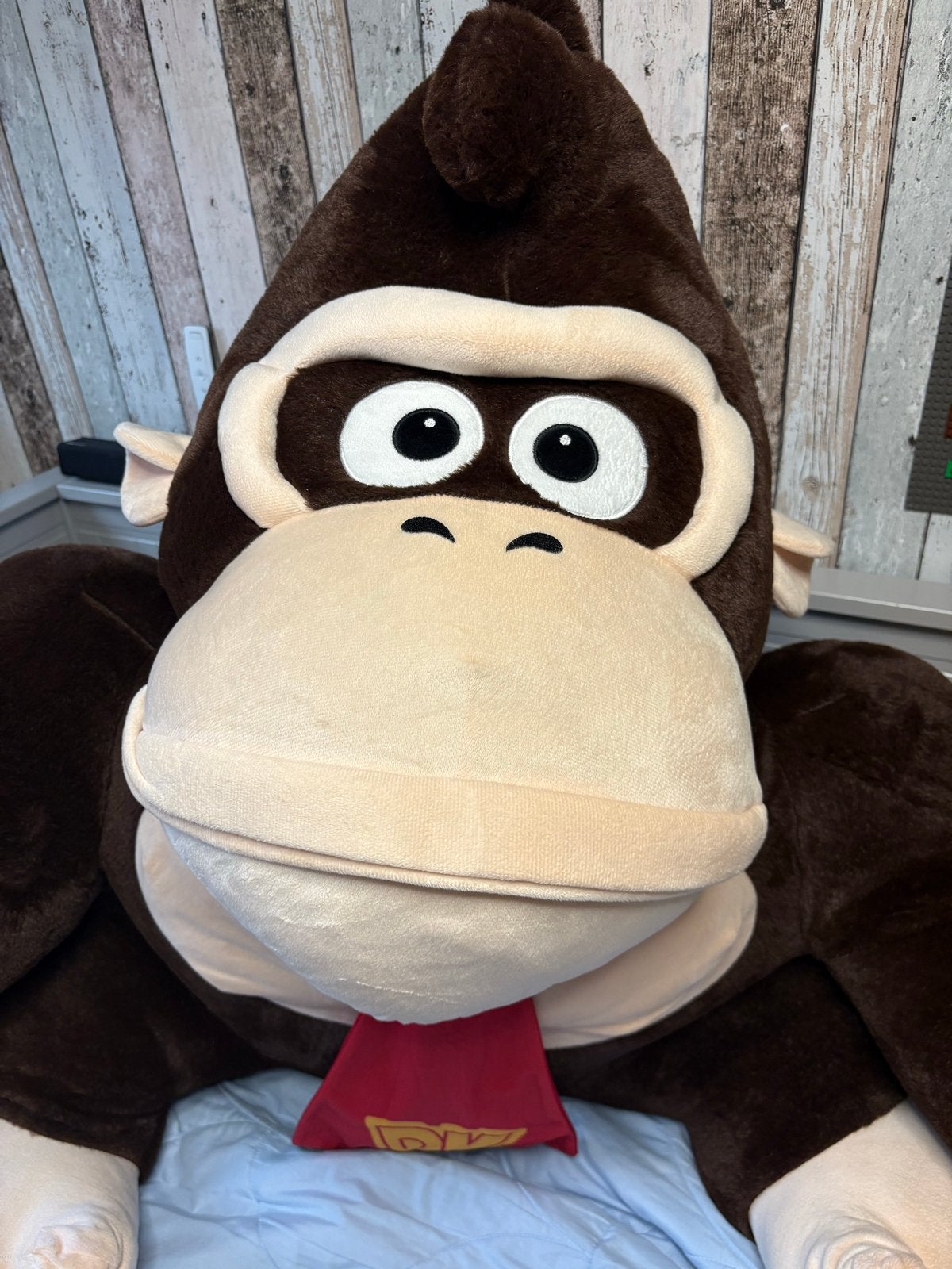 Grote Donkey Kong Knuffel - Zo goed als nieuw, Kinderen en Baby's, Ophalen, Overige karakters, Zo goed als nieuw, Nintendo