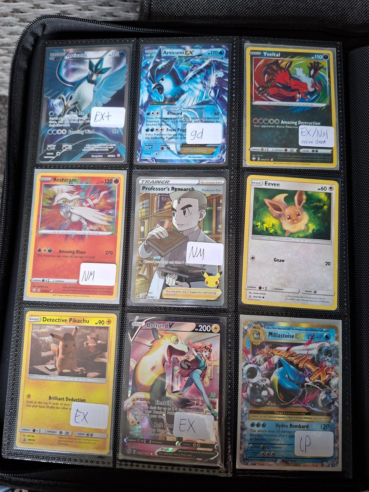 Pokémon Kaarten Collectie - Diverse Zeldzame Kaarten, Ophalen of Verzenden, Zo goed als nieuw, Meerdere kaarten