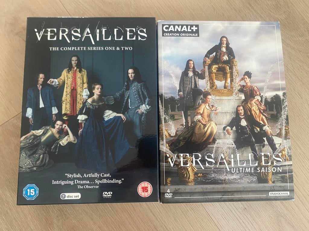 Dvd serie Versailles seizoen 1,2,3 (complete serie), Alle leeftijden, Ophalen of Verzenden, Zo goed als nieuw