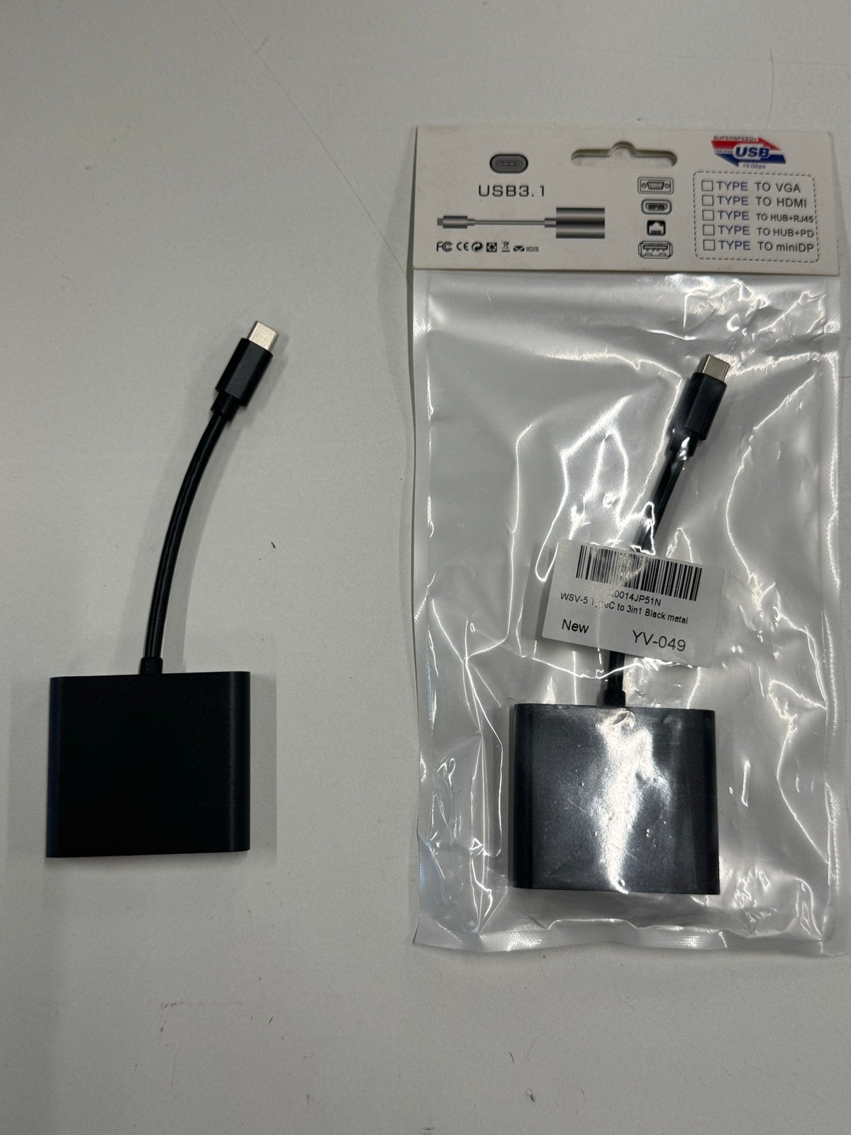 Restpartij 60x USB 3.1 Multiport Adapter - Type-C naar HDMI, Computers en Software, MMOBIEL, Nieuw, Kleibultweg 101, Sander@mmobiel.com