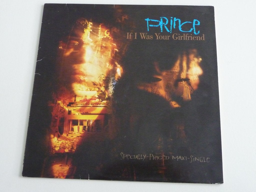 maxi single PRINCE - IF I WAS YOUR GIRLFRIEND - PAISLEY PARK, Gebruikt, Ophalen of Verzenden, Pop, 12 inch