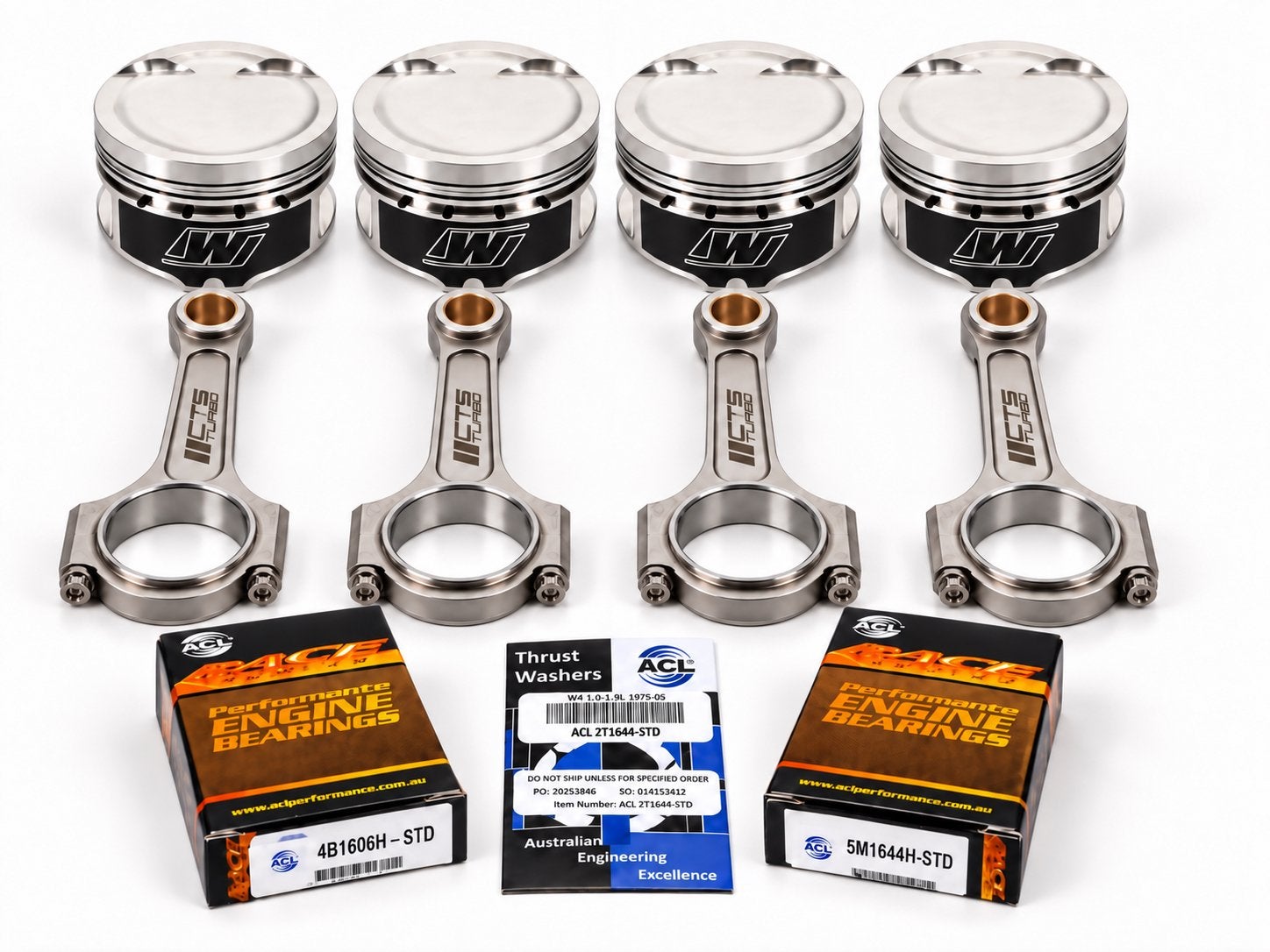 2.0 TFSI EA113 Gesmede Onderblok Set Wiseco/CTS/ACL Race, Ophalen of Verzenden, Nieuw, Audi