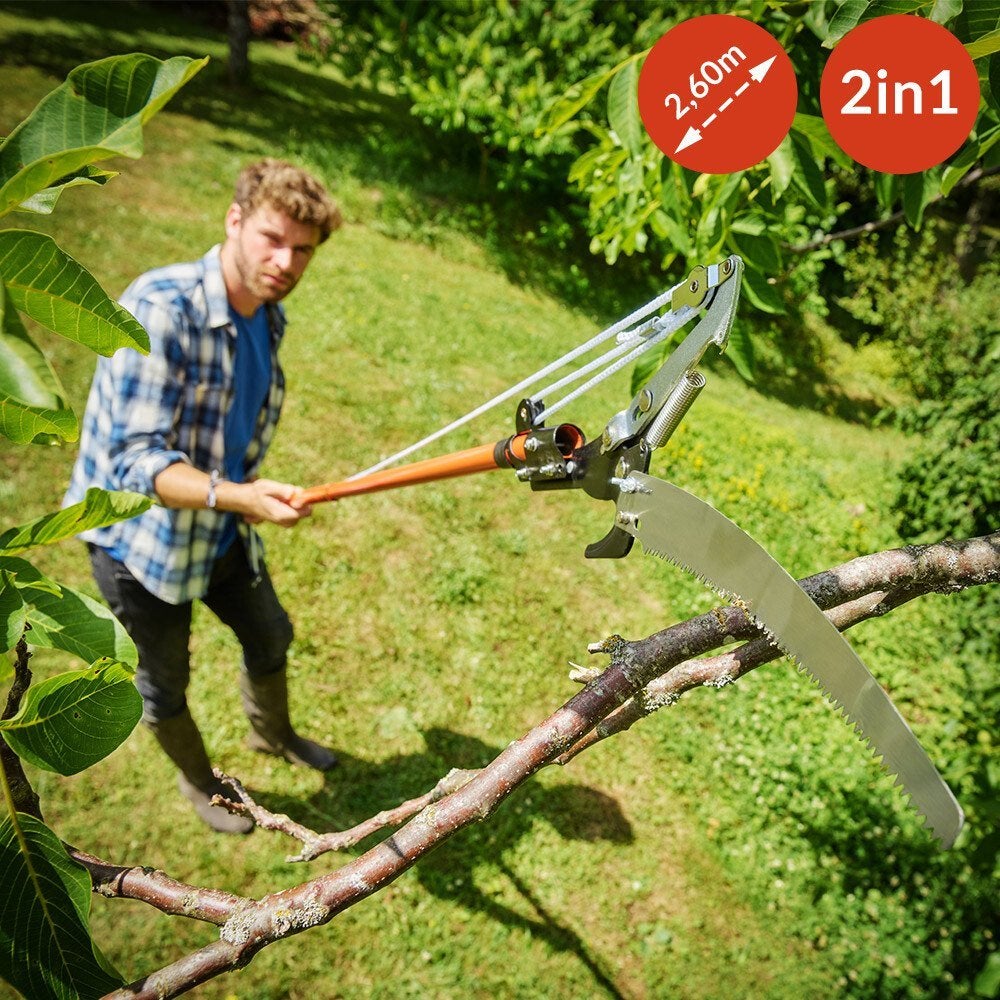 Telescoop stokzaag handstokzaag hoogsnoeier GRATIS BEZORGD!, Overige merken, Verzenden, Nvt, Nvt