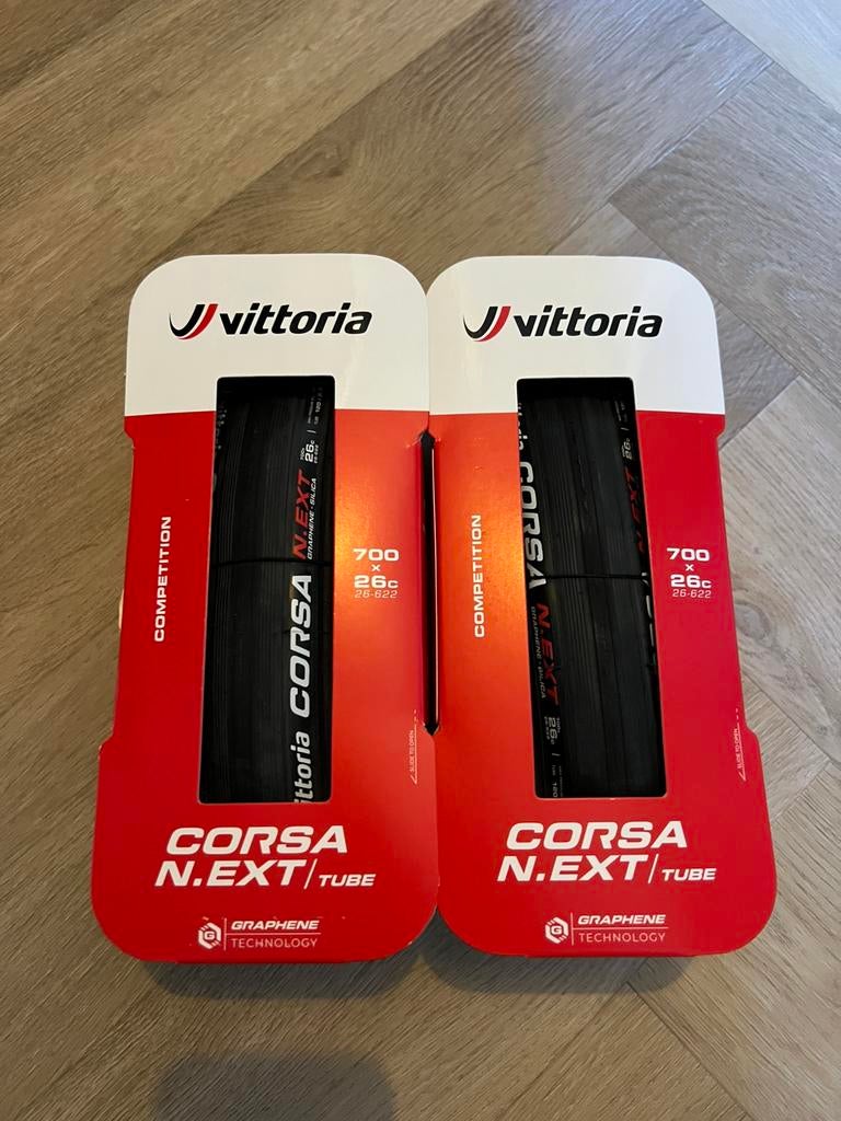 Vittoria Corsa N.ext buitenbanden 26 mm NIEUW, Ophalen of Verzenden, Zo goed als nieuw