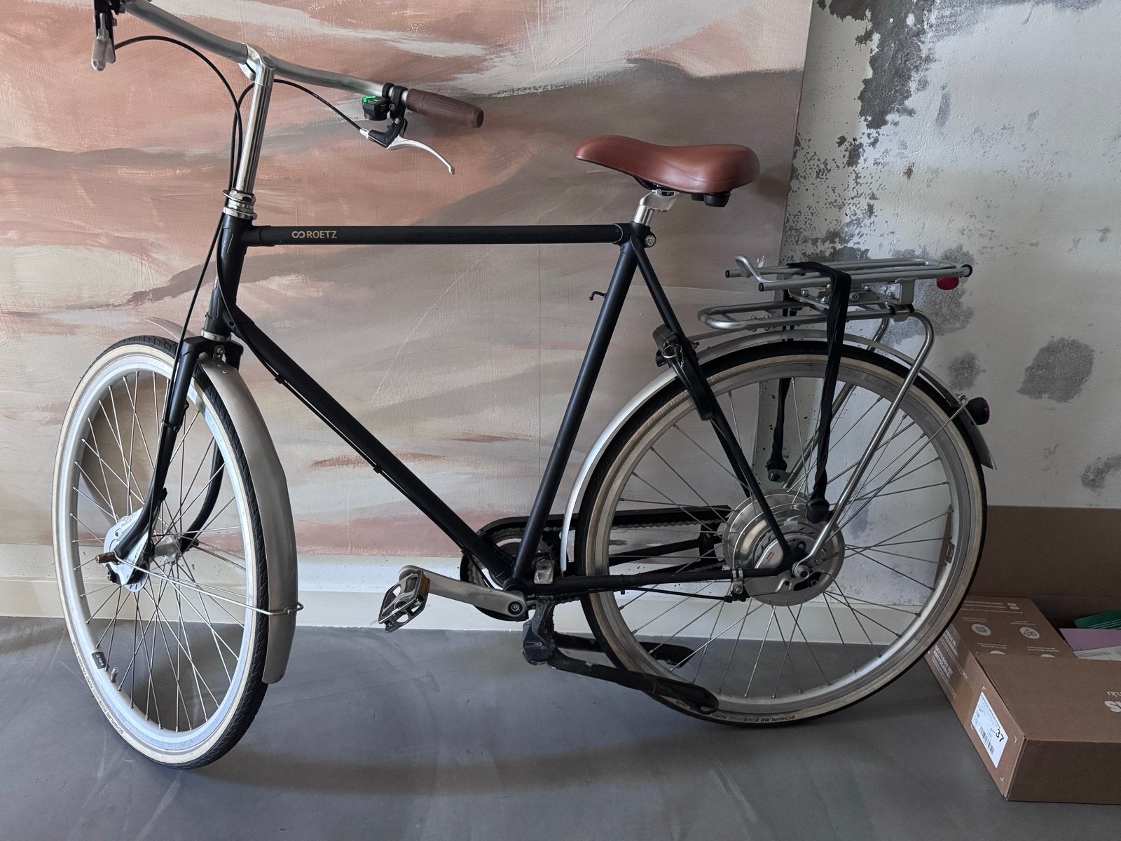 Roetz e-bike herenfiets trapondersteuning - slechts 477 km, 55 tot 59 cm, Ophalen of Verzenden, Gebruikt, Overige merken