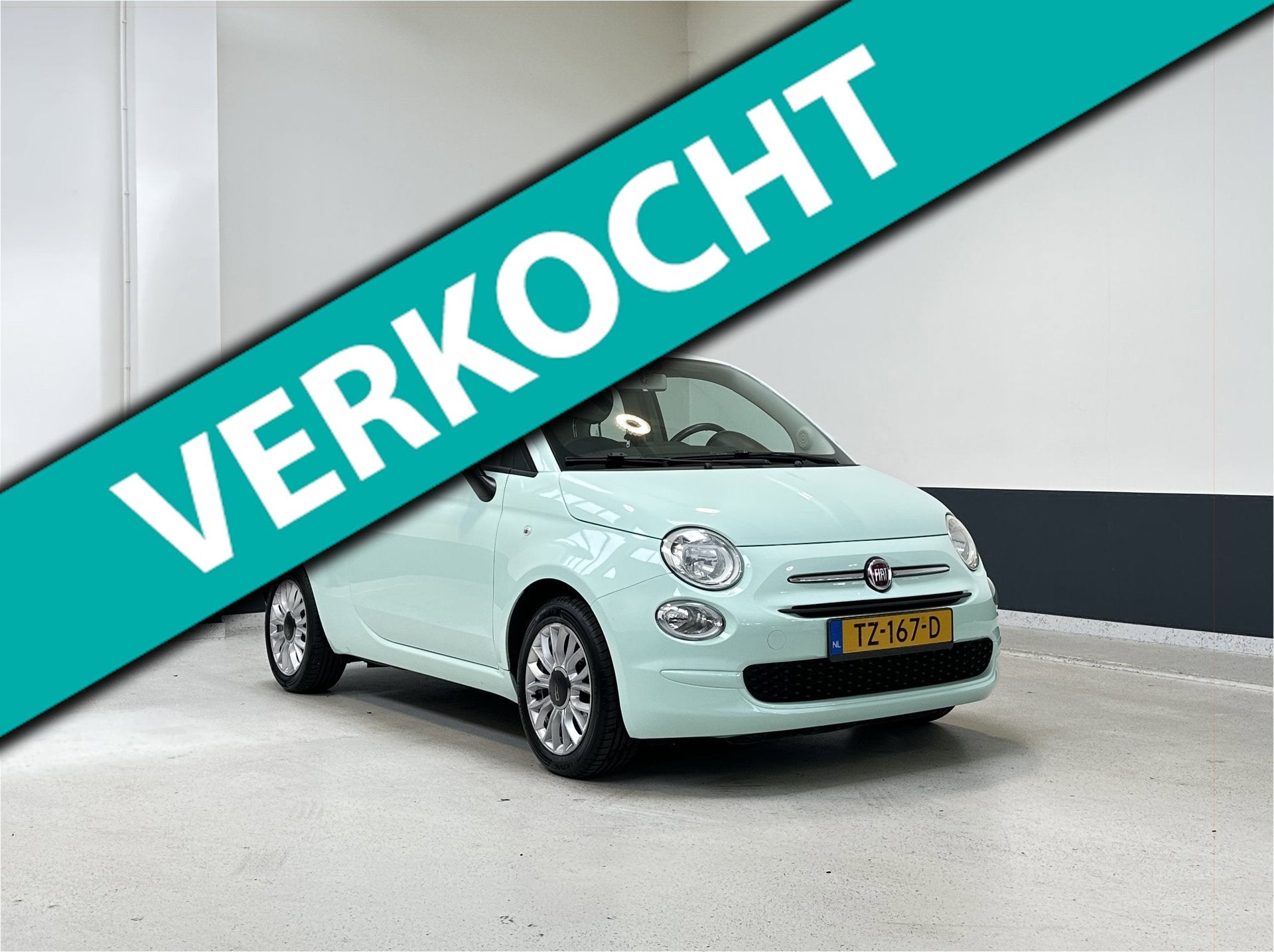Fiat 500 1.2 Popstar | NL |1 Eig | Airco |Bluetooth | Lm vel, Auto's, Fiat, Voorwielaandrijving, Stof, 4 cilinders, 840 kg
